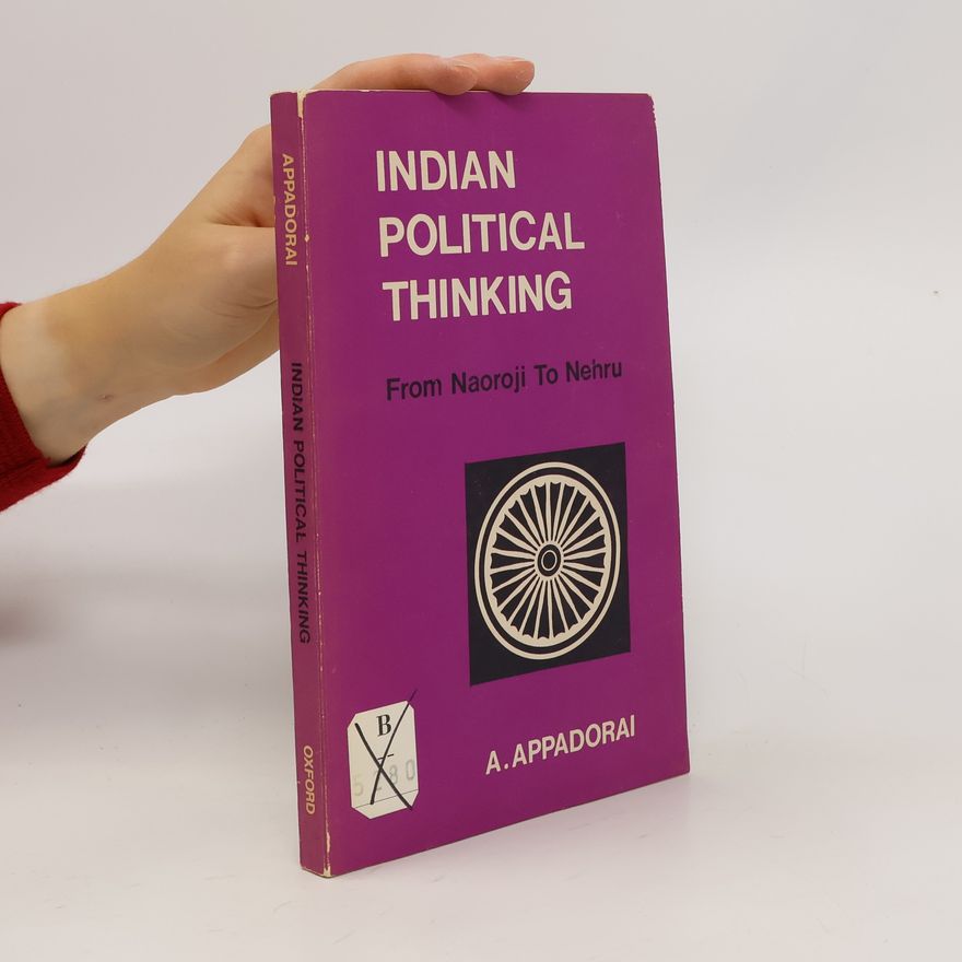 Angadipuram Appadorai Indian Political Thinking
