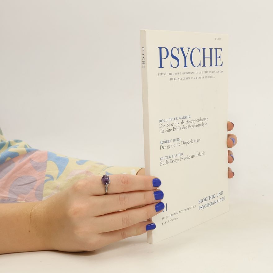 Various authors Psyche 11/2002. Zeitschrift für Psychoanalyse und ihre Anwendungen. Herausgegeben von Werner Bohleber