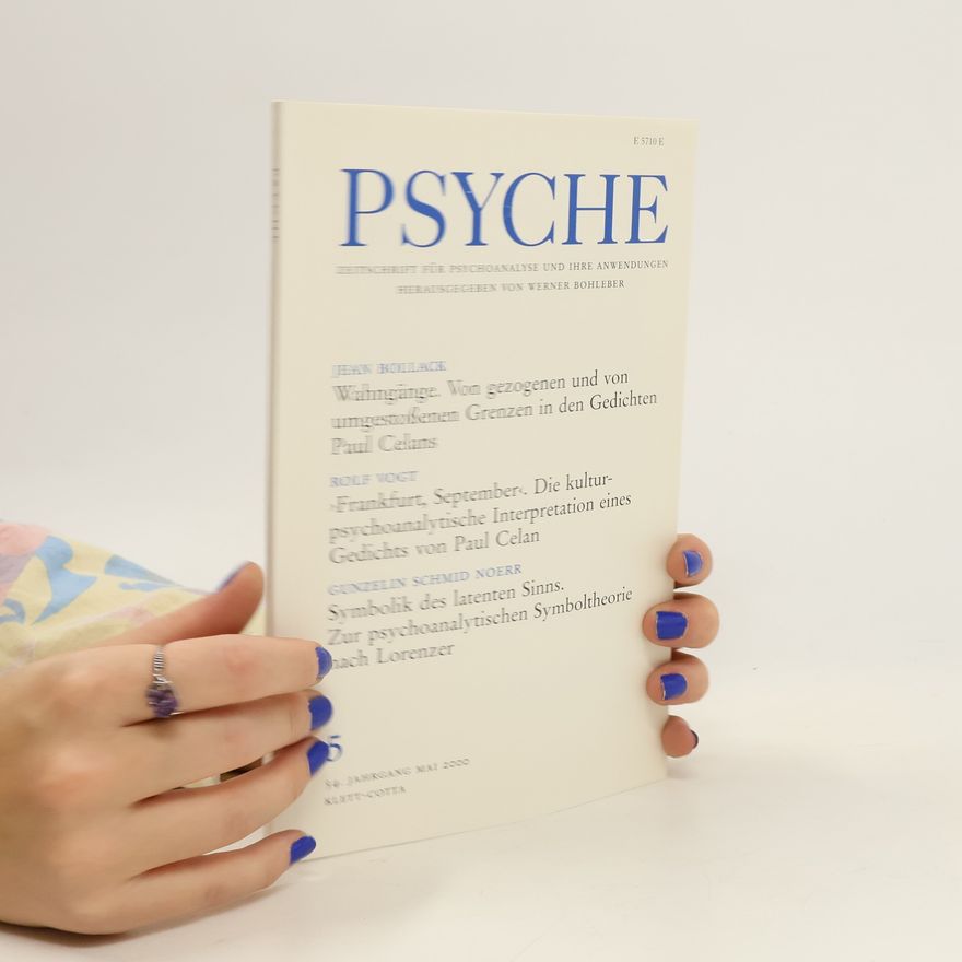 Kolektiv autorů Psyché. Číslo 5/2000