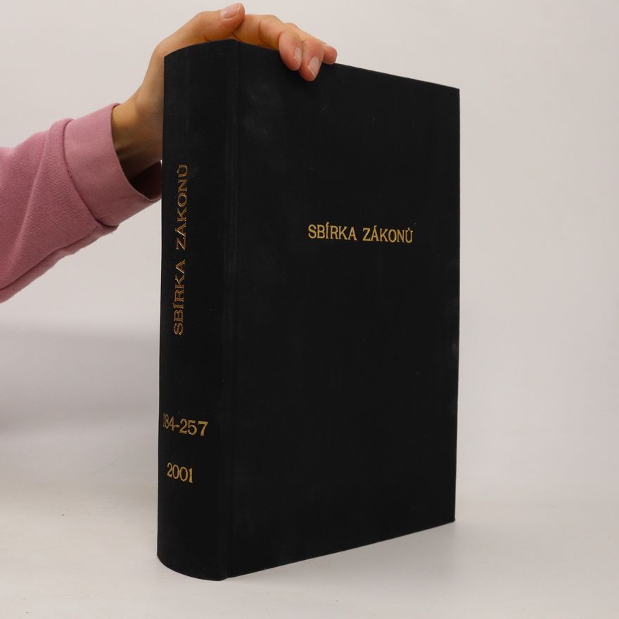 Various authors Sbírka zákonů ČR 2001. 184-257