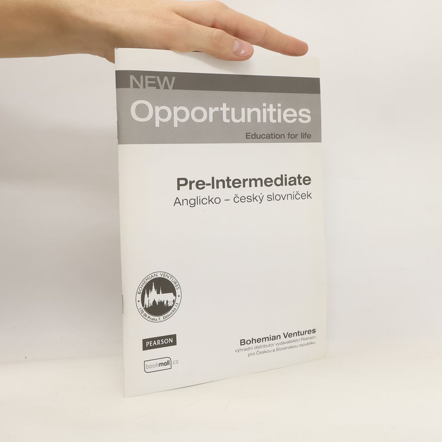 Autorenkollektiv New Opportunities. Pre-intermediate. Anglicko-český slovníček