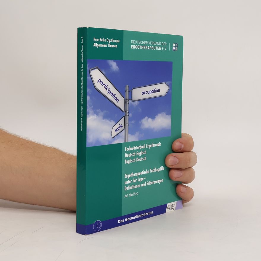 Autorenkollektiv Fachwörterbuch Ergotherapie Deutsch-Englisch, Englisch-Deutsch