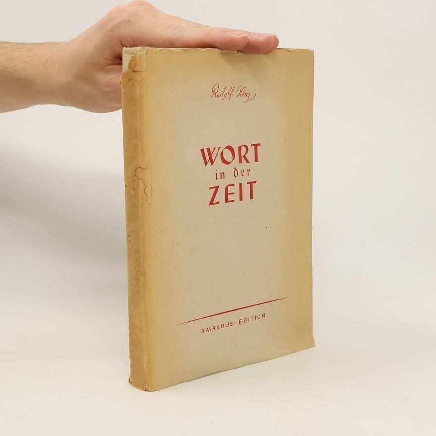 Rudolf Henz Wort in der Zeit