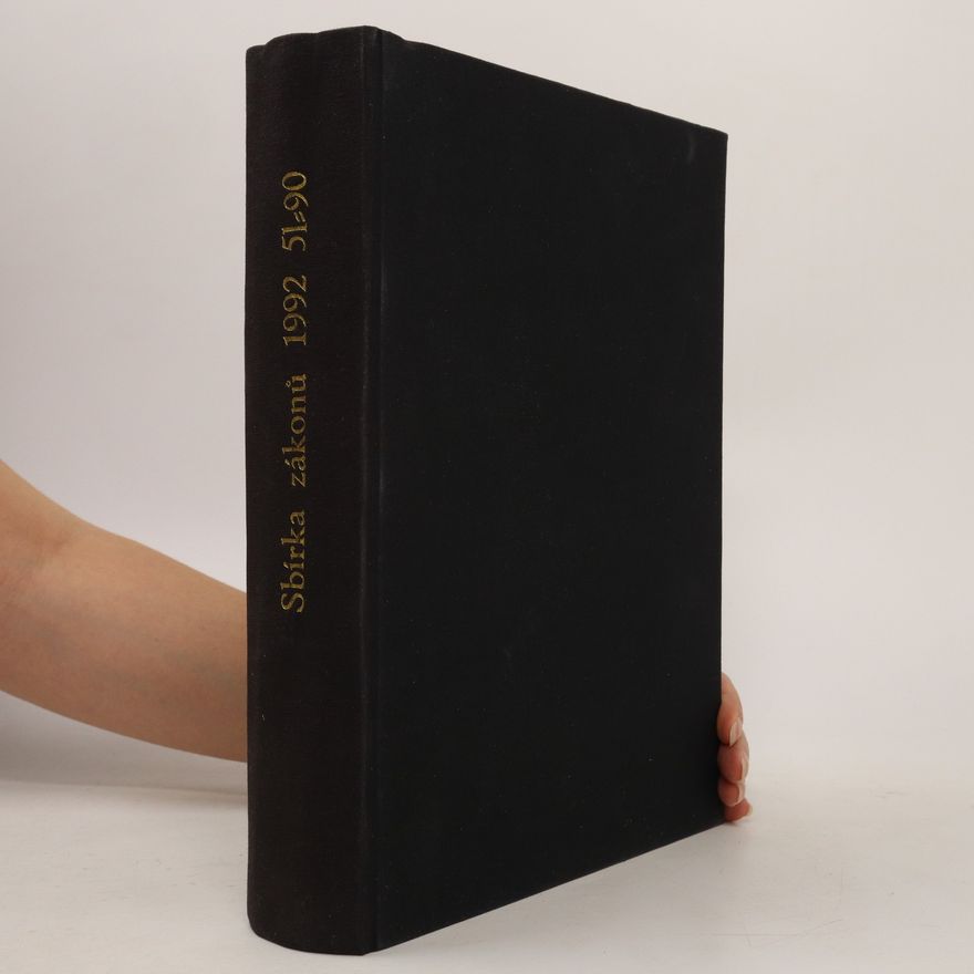 Kolektiv autorů Sbírka zákonů 1992. 51-90