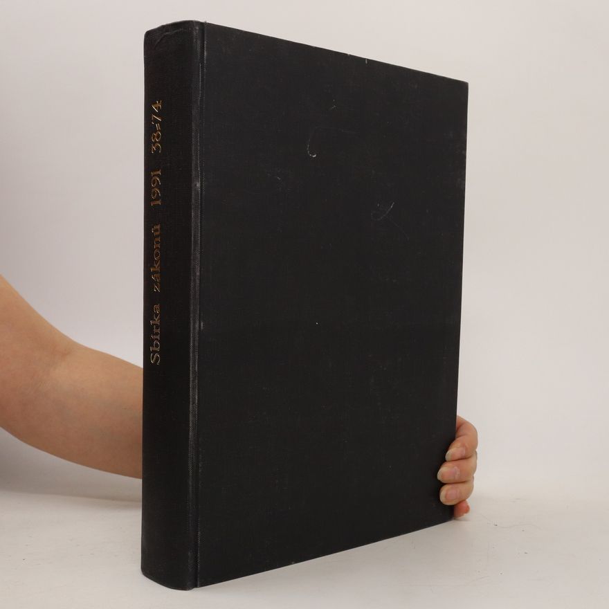 Kolektiv autorů Sbírka zákonů 1991. 38-74