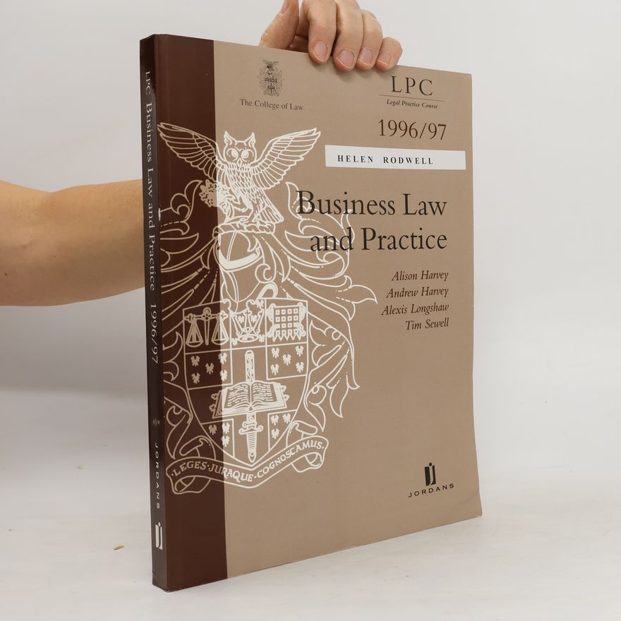 Tim Sewell Business Law and Practice (LPC 1996/97)