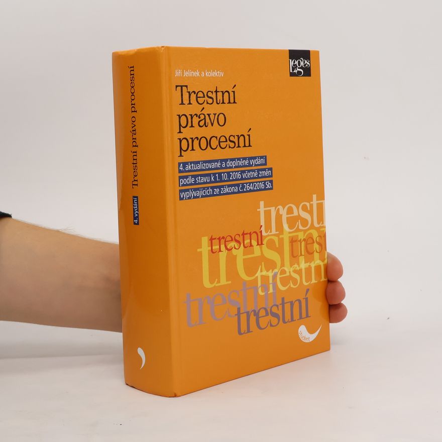 Collectif d'auteurs Trestní právo procesní