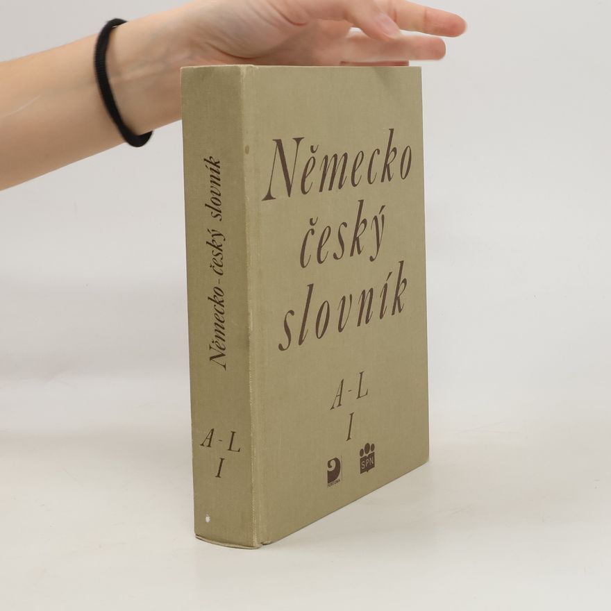 Hugo Siebenschein Německo-český slovník I. Deutsch-tschechisches Wörterbuch I. A-L