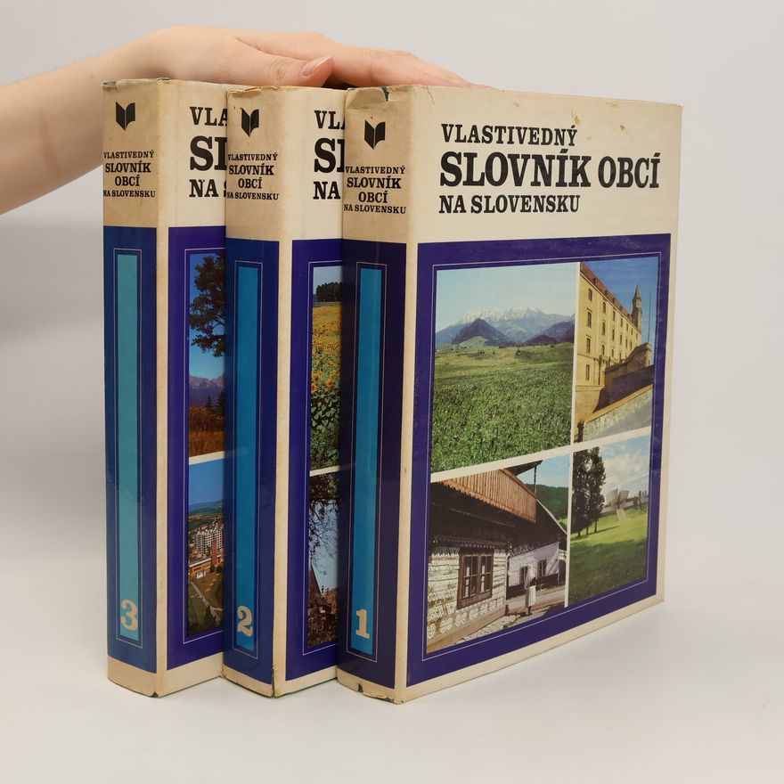 Various authors Vlastivedný slovník obcí na Slovensku 1-3