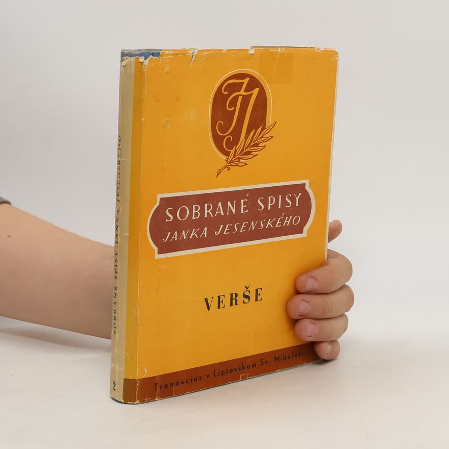 Janko Jesenský Sobrané spisy Janka Jesenského: Verše