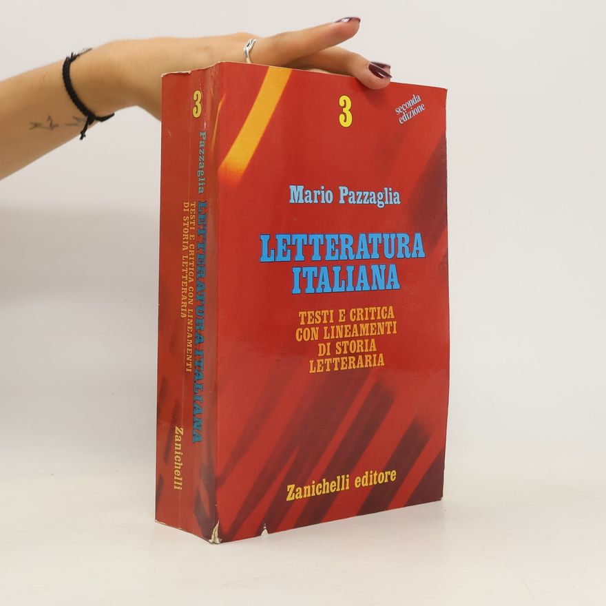 Mario Pazzaglia Letteratura italiana 3