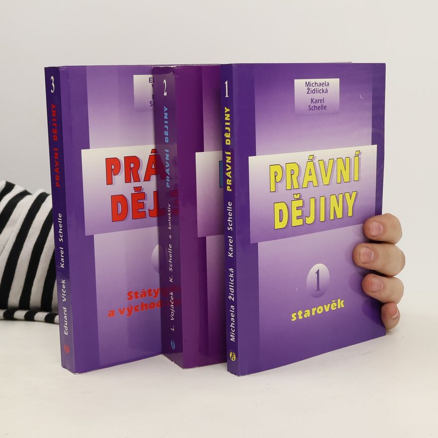 Kolektiv autorů Právní dějiny 1-3