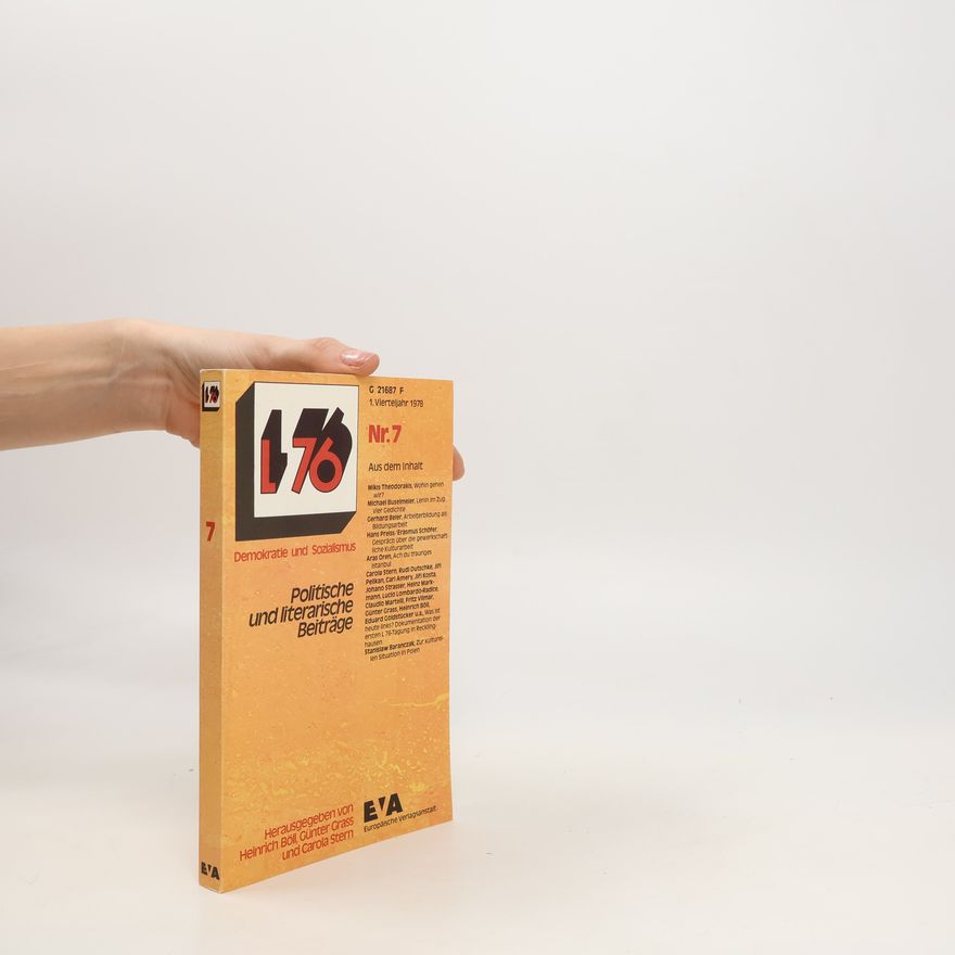 Carola Stern L 76. Demokratie und Sozialismus. Politische und literarische Beiträge Nr. 7