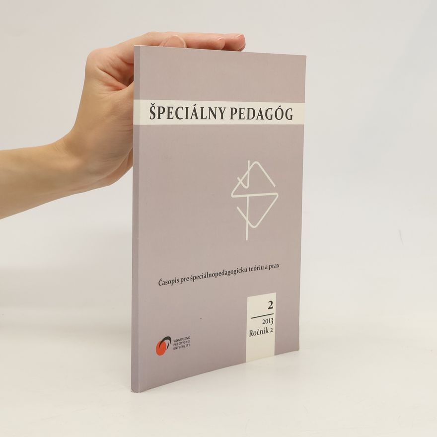 Collectif d'auteurs Špeciálny pedagog /2013