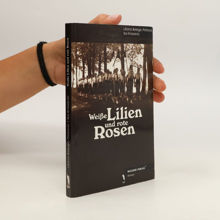 Liliane Belegic-Petrovic Weiße Lilien und rote Rosen