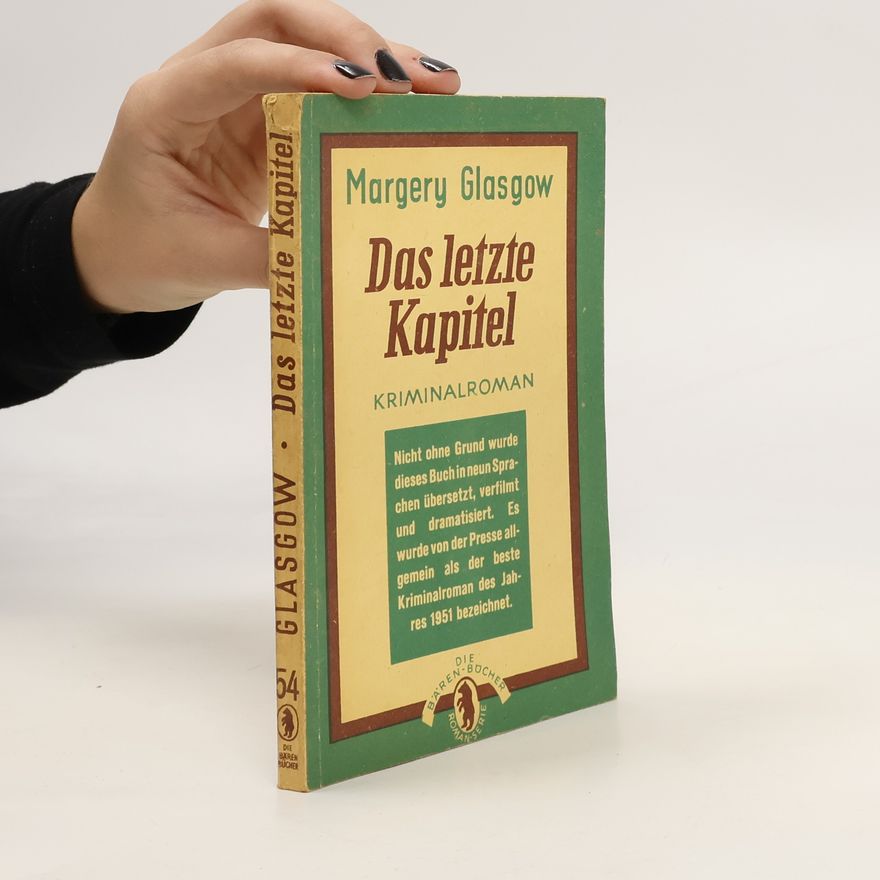 Margery Glasgow Das letzte Kapitel