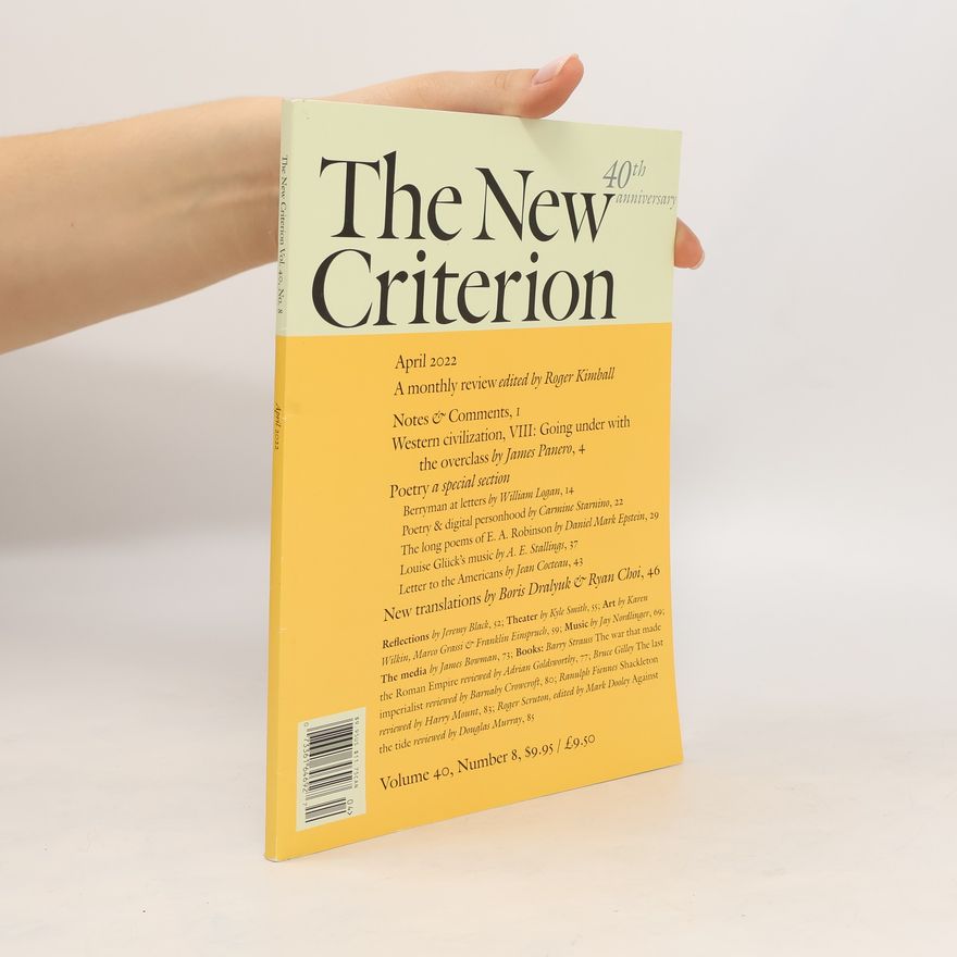 Kolektiv autorů The New Criterion 4/2022