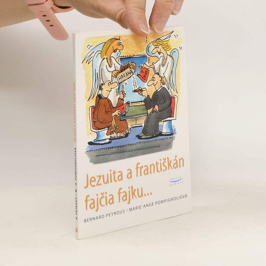 Bernard Peyrous Jezuita a františkán fajčia fajku...