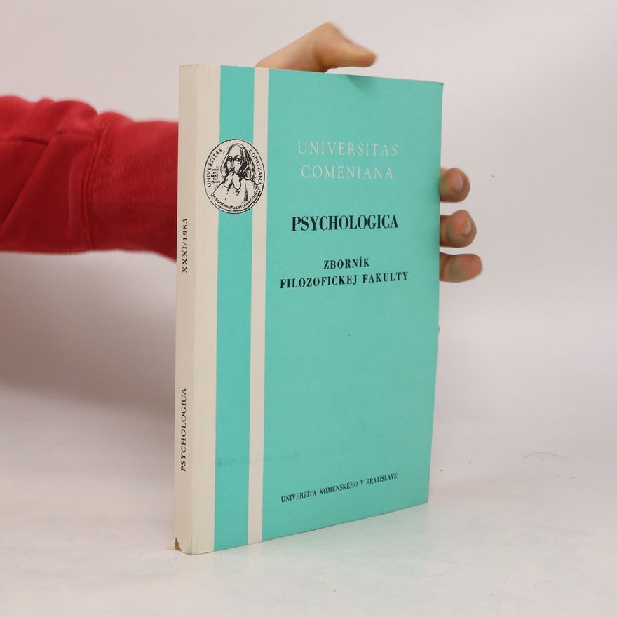 Various authors Psychologica XXXI/1985