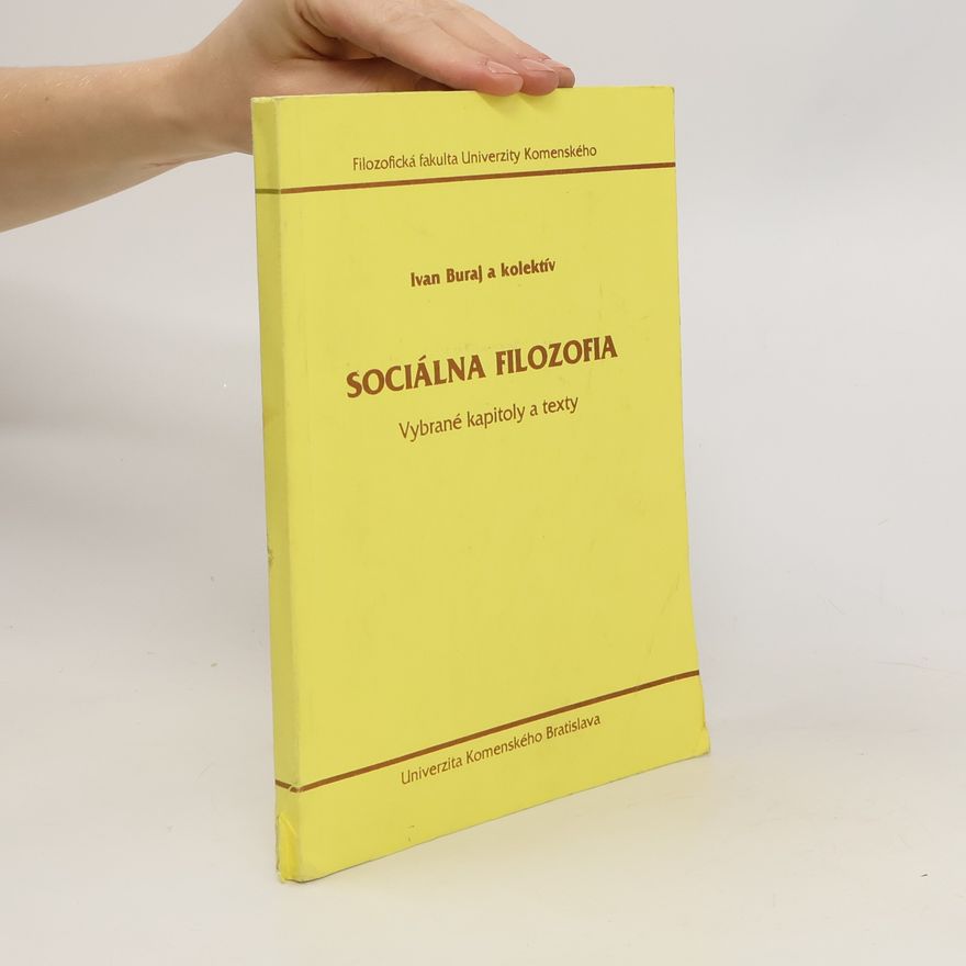 Ivan Buraj Sociálna filozofia