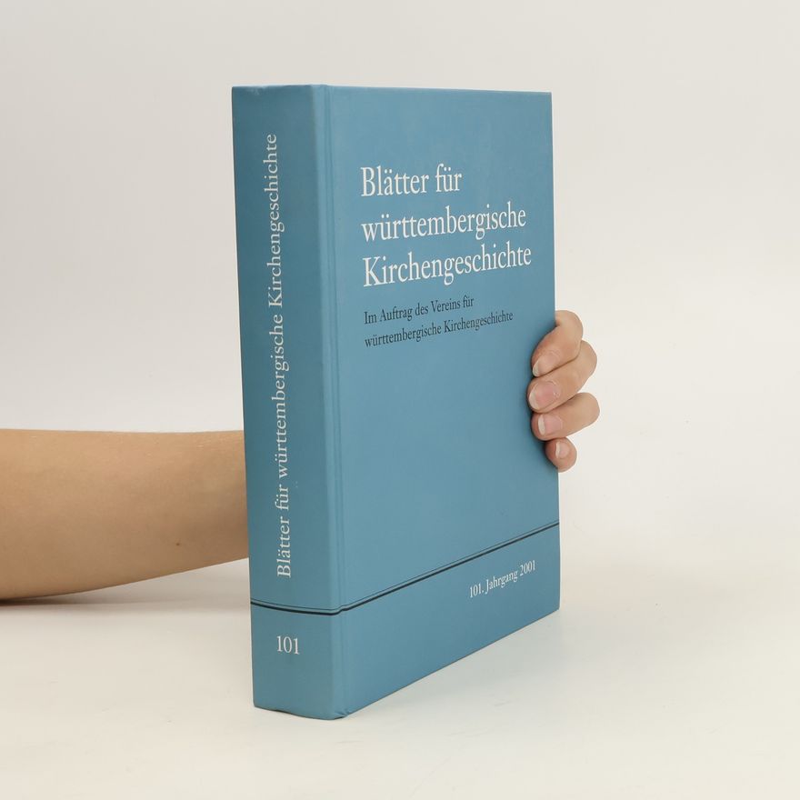 Siegfried Hermle Blätter für württembergische Kirchengeschichte