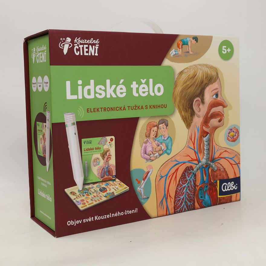 Autores varios Lidské tělo. Elektronická tužka s knihou