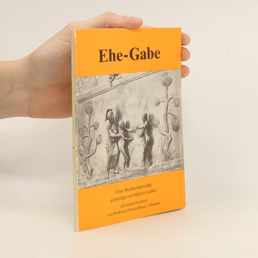 Martin Luther Ehe-Gabe