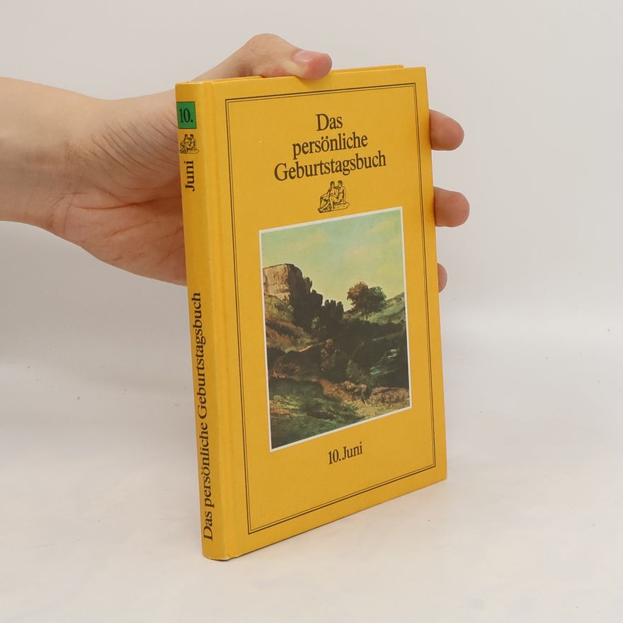 Martin Weltenburger Das persönliche Geburtstagsbuch: 10.Juni