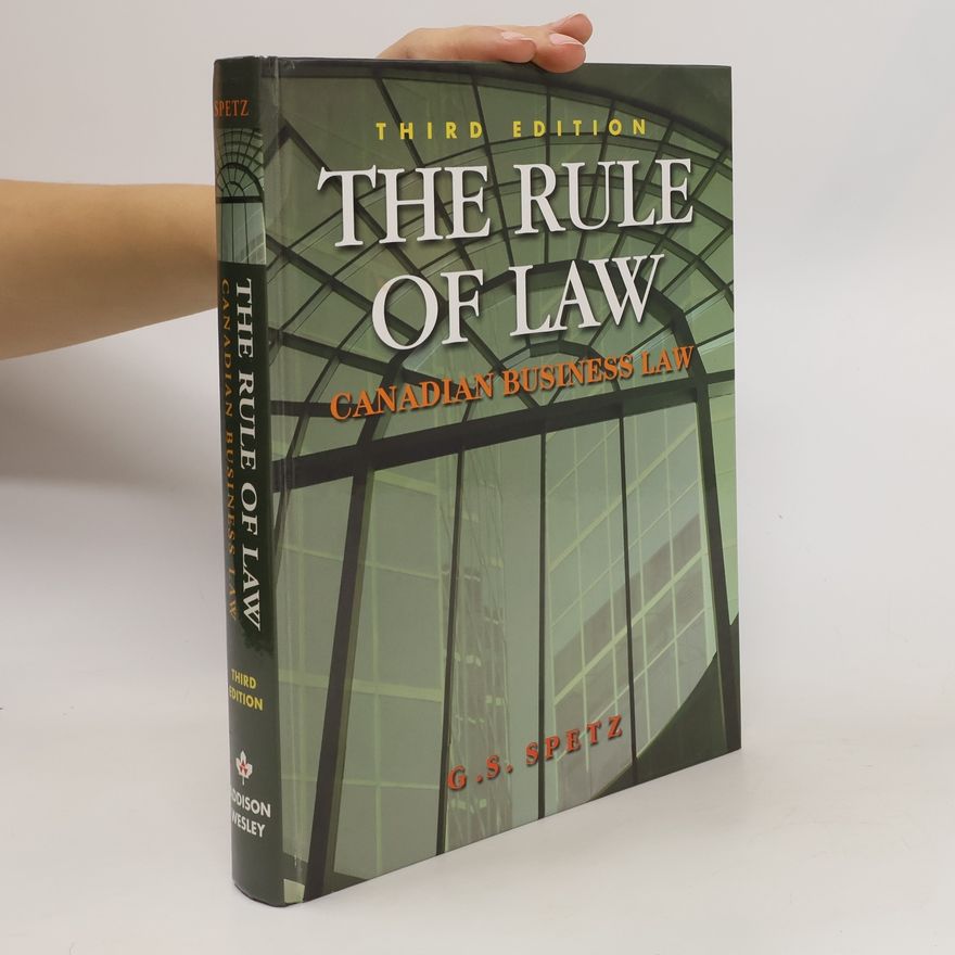 Glenda S. Spetz The Rule of Law