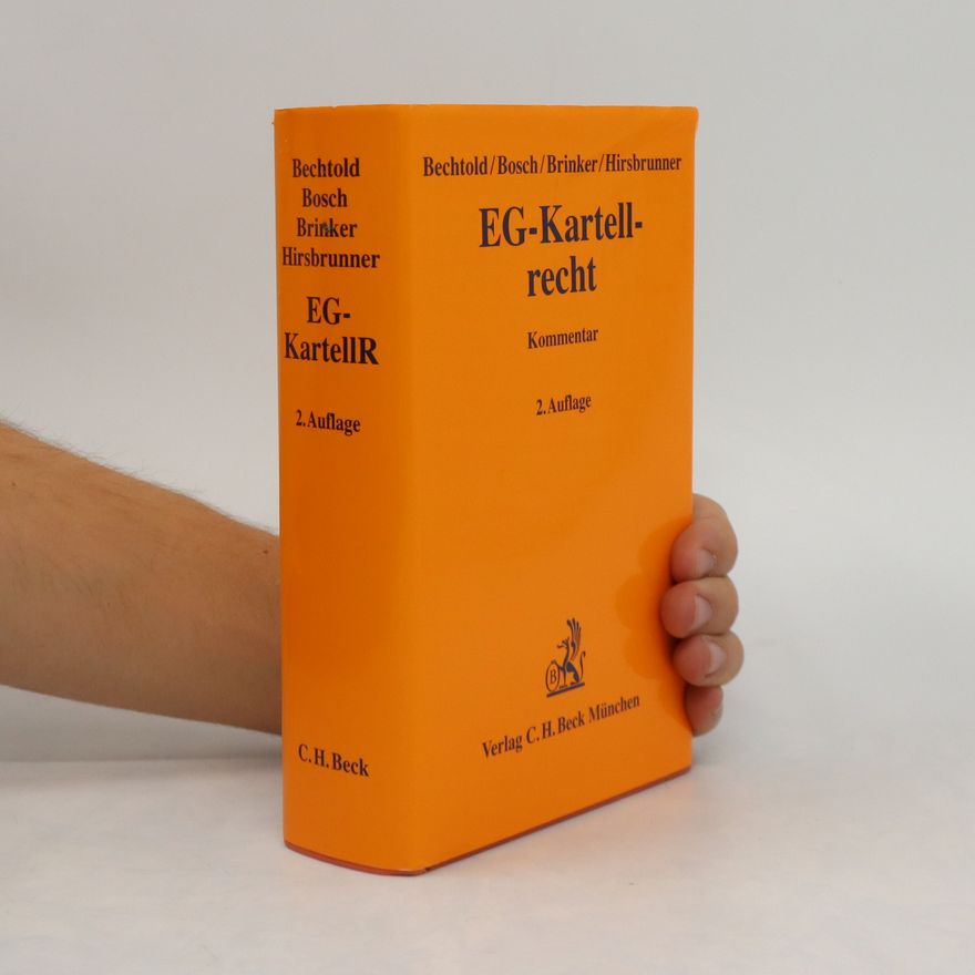 Rainer Bechtold EG-Kartellrecht