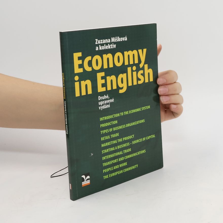 Zuzana Míšková Economy in English