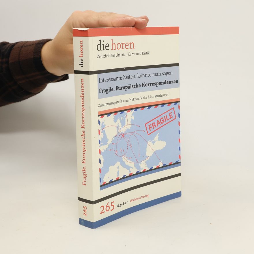 Netzwerk der Netzwerk der Literaturhäuser Interessante Zeiten, könnte man sagen