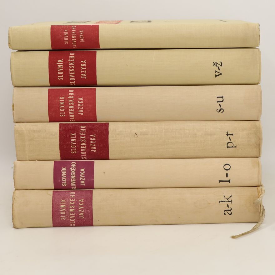 Autorenkollektiv Slovník slovenského jazyka 1-6