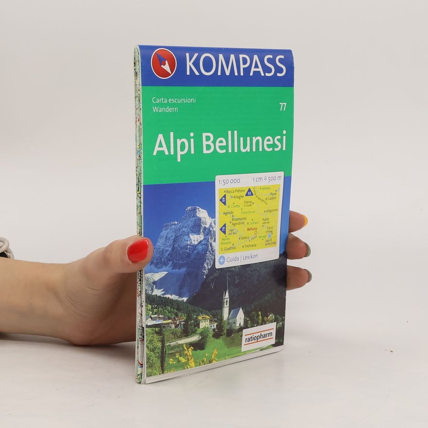 Kolektiv autorů Alpi Bellunesi 77 NKOM 1:50T