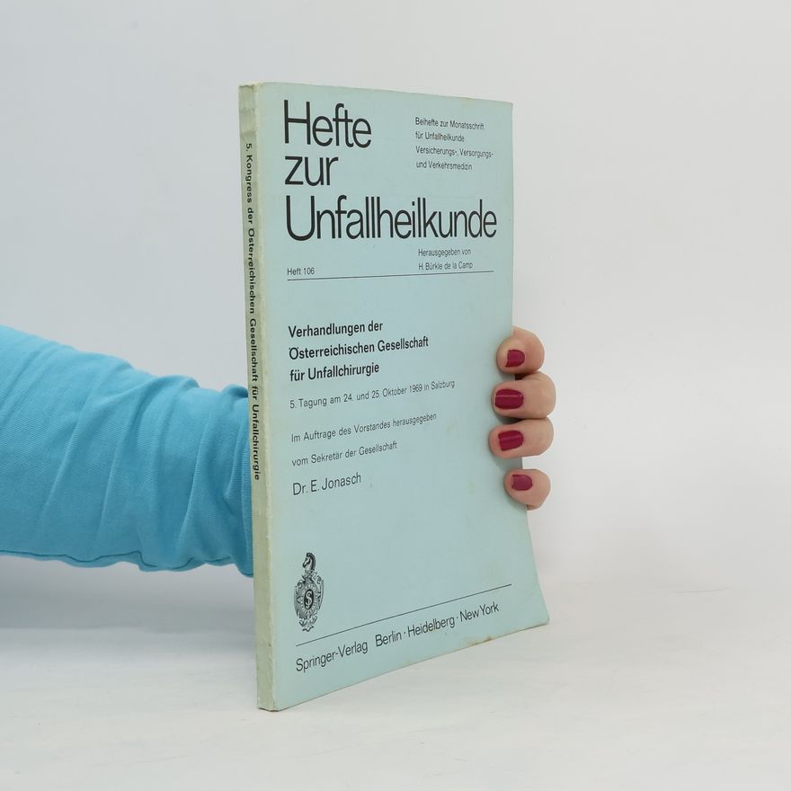 Autorenkollektiv Hefte zur Unfallheilkunde