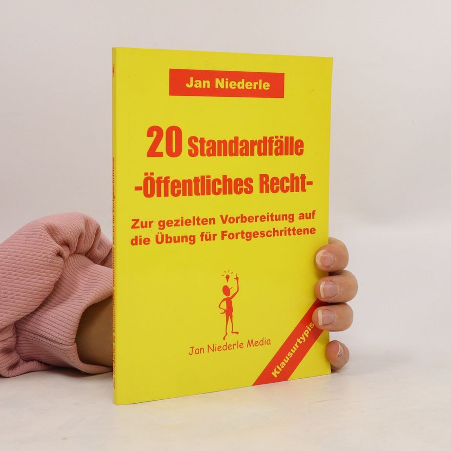 Jan Niederle 20 Standardfälle - öffentliches Recht