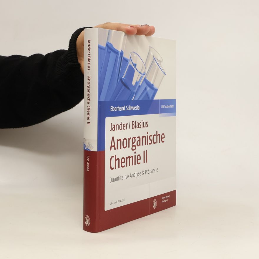 Gerhart Jander Anorganische Chemie 2