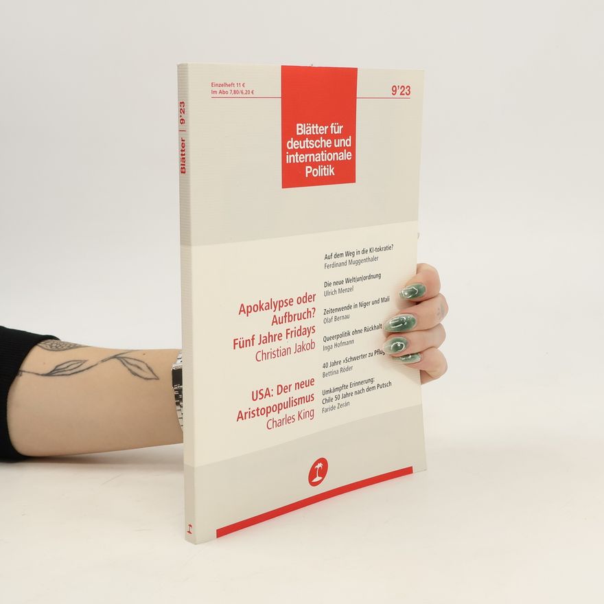 Autorenkollektiv Blätter für deutsche und internationale Politik 9/23