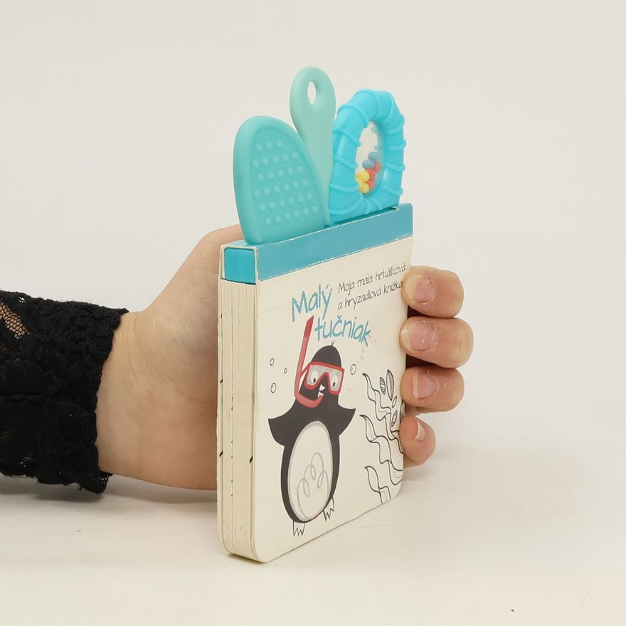 YoYo Books Belgium BV Moja malá hrkálková a hryzadlová knižka Malý Tučniak
