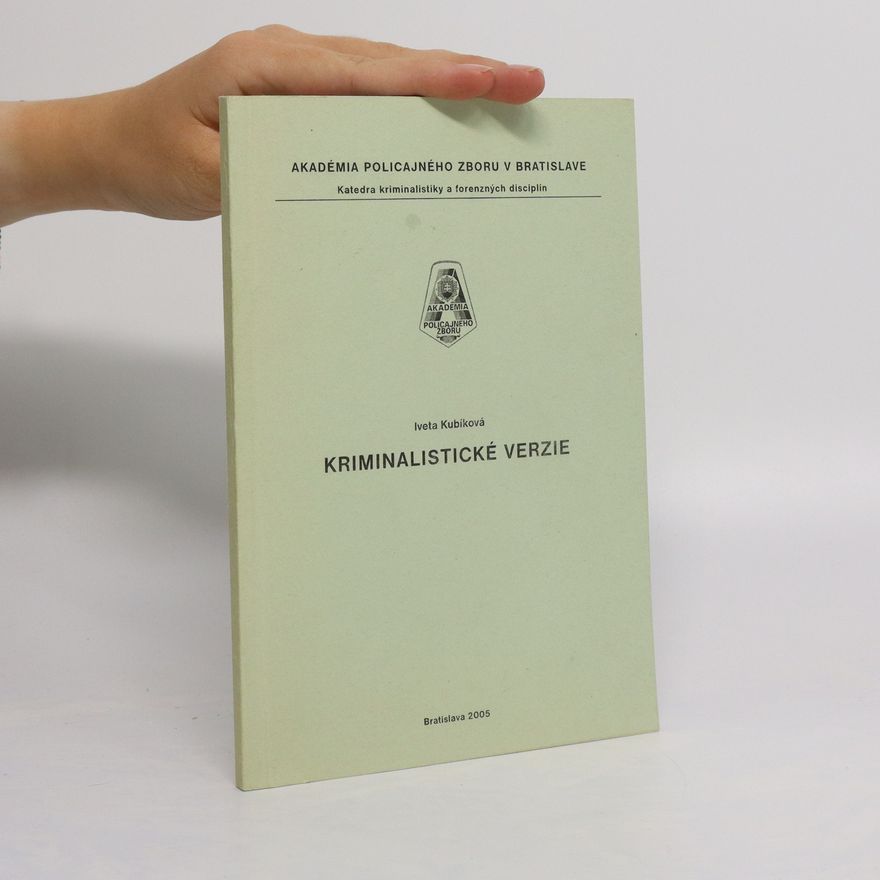 Iveta Kubíková Kriminalistické verzie