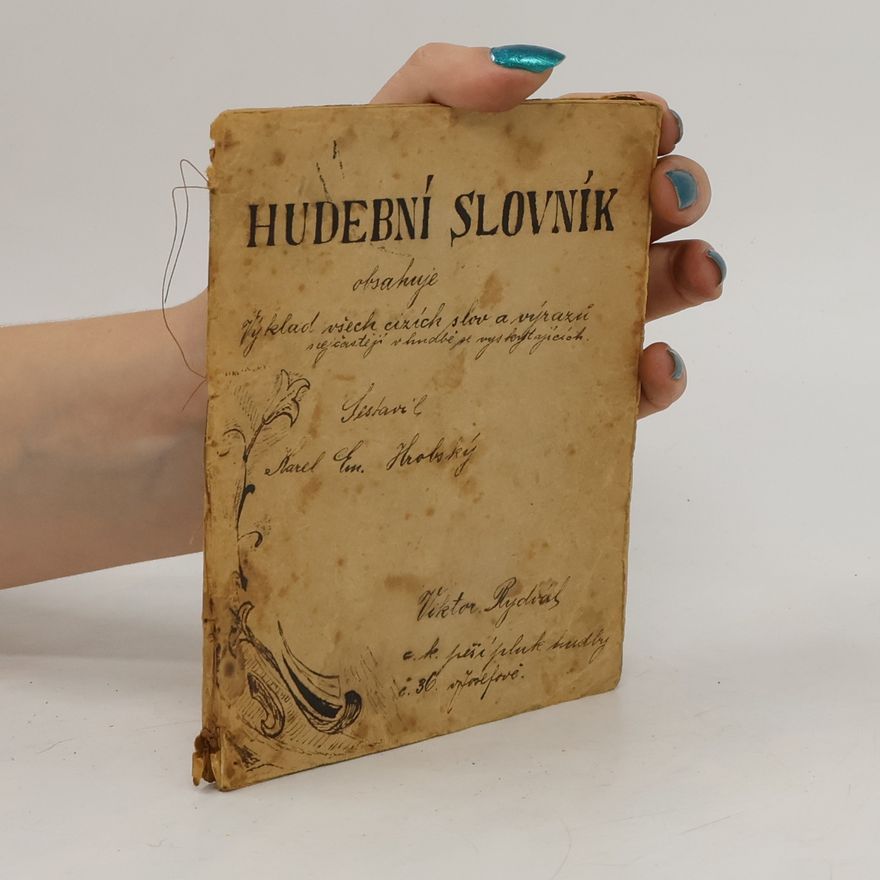 Karel Emanuel Hrobský Hudební slovník