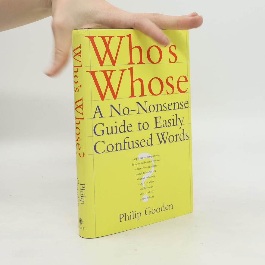 Philip Gooden Who's Whose