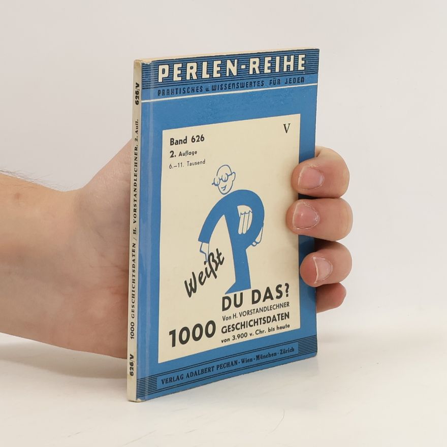 H. Vorstandlechner 1000 Geschichtsdaten