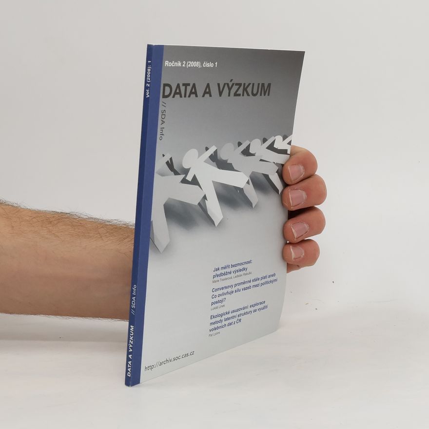 Kolektiv autorů Data a výzkum 1/2008