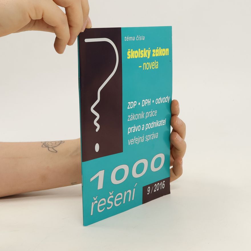 Kolektiv autorů 1000 řešení 9/2016