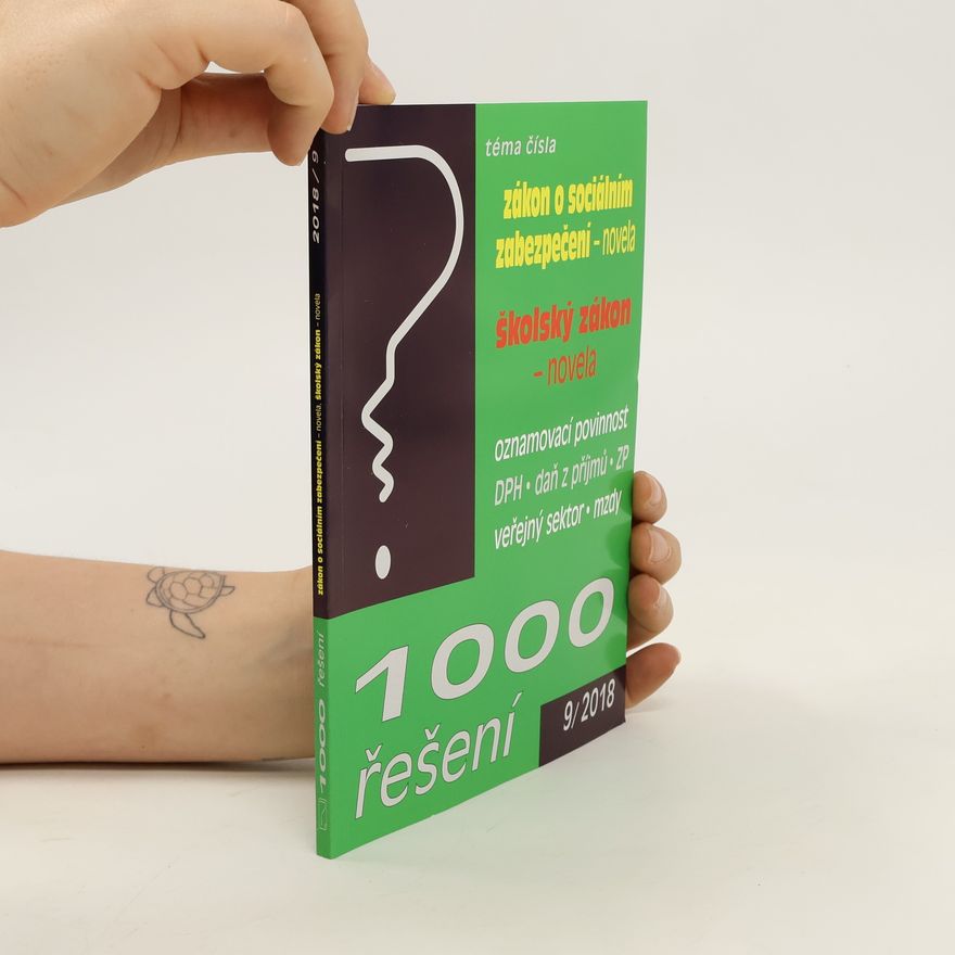 Kolektiv autorů 1000 řešení 9/2018