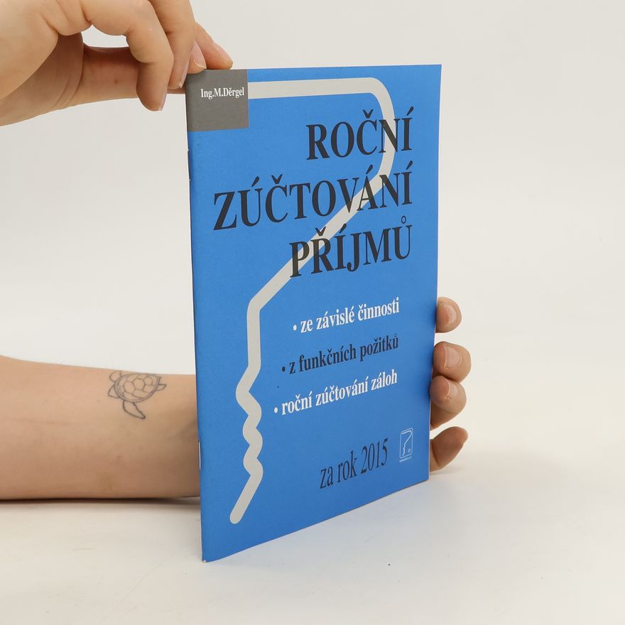 Martin Děrgel Roční zúčtování příjmů za rok 2015