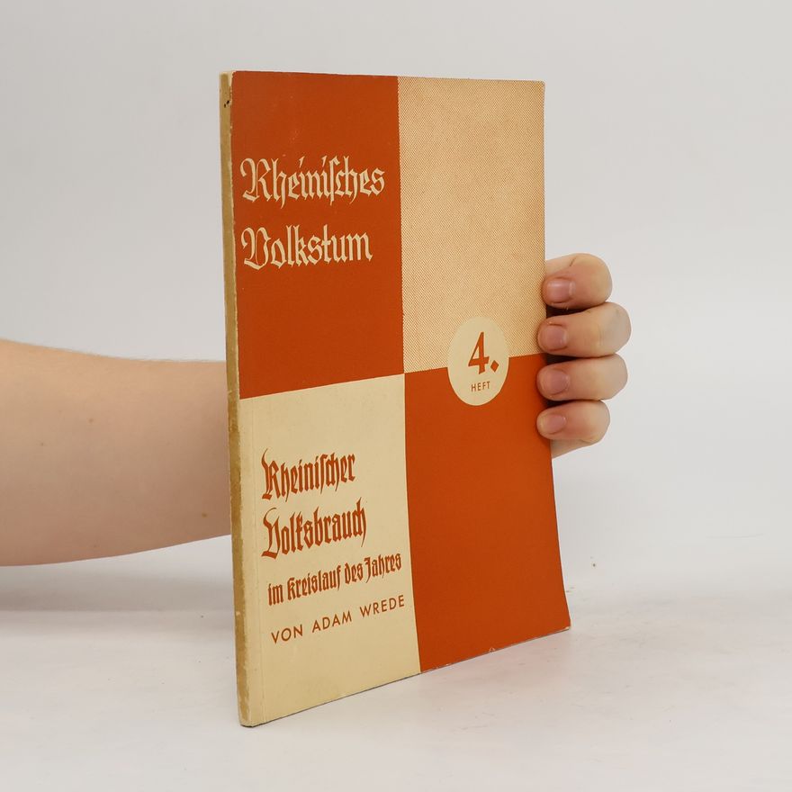 AA.VV. Rheinisches Bolkstum 4. Heft