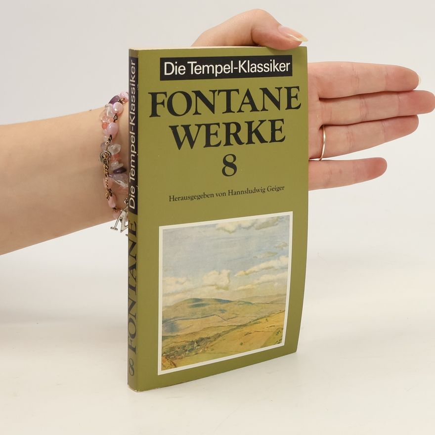 Theodor Fontane Fontane Werke 8
