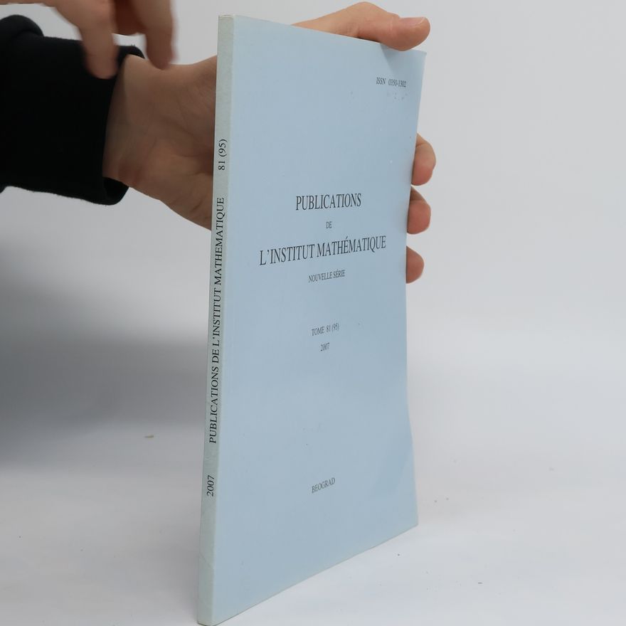 Kolektiv autorů Publications de L'Institut Mathématique